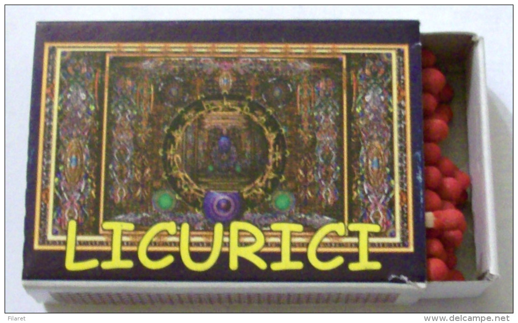 LICURICI,ROMANIA IMPORTED FROM INDIA MATCHBOX- SAFETY MATCHES - Matchboxes