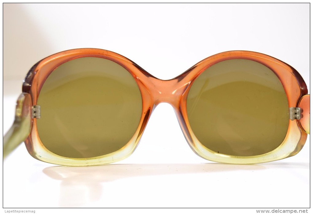 Paire De Lunettes De Soleil Vintage, Années 1950 - 1960 - 1970 Fabrication Française - Sun Glasses