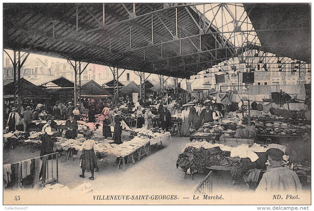 94-VILLENEUVE SAINT GEORGES- LE MARCHE - Villeneuve Saint Georges