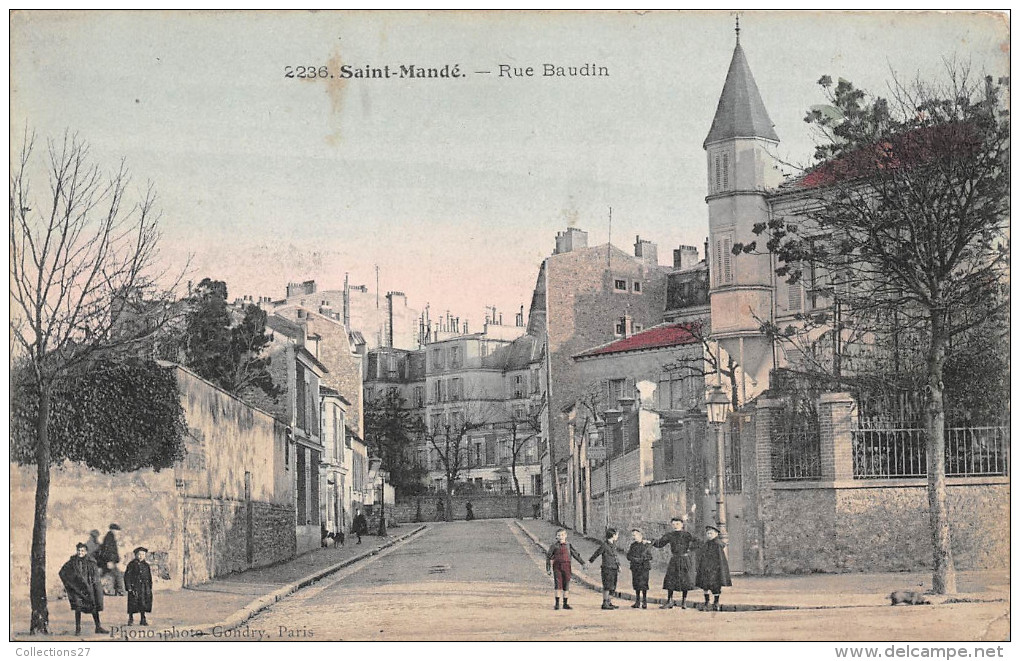 94-SAINT-MANDE- RUE BAUDIN - Saint Mande