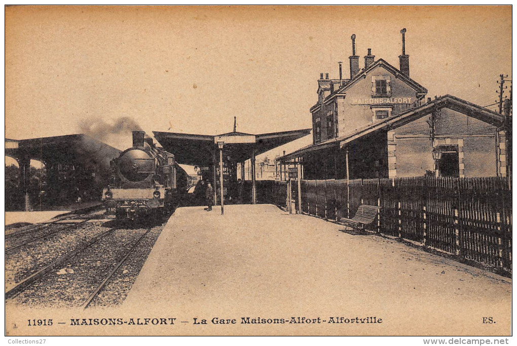 94-MAISON-ALFORT- LA GARE MAISON ALFORT, ALFORTVILLE - Maisons Alfort