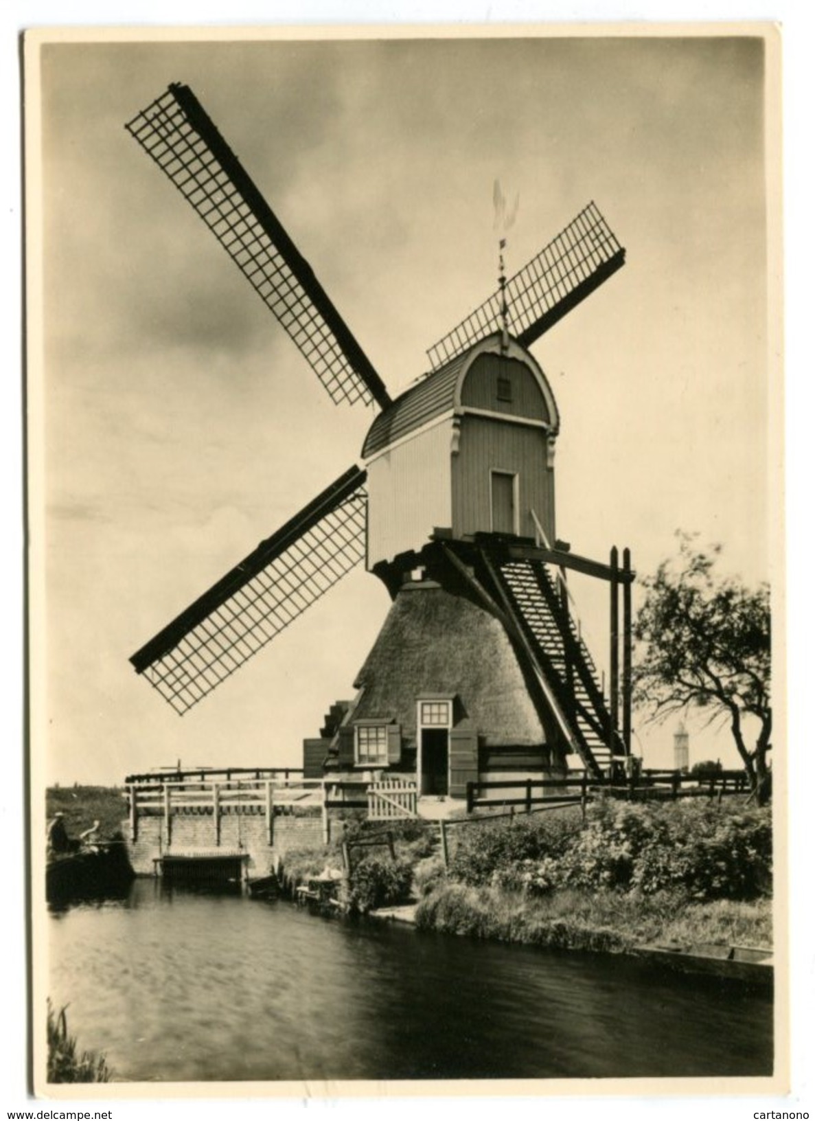 MOULIN - Entier Postal Des Pays Bas 7 1/2 Cent : Moulin N°8 - Molinos