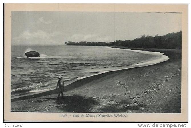 CPA Ancienne Nouvelle Hébrides Océanie Baie De Nelson Non Circulé - Autres & Non Classés