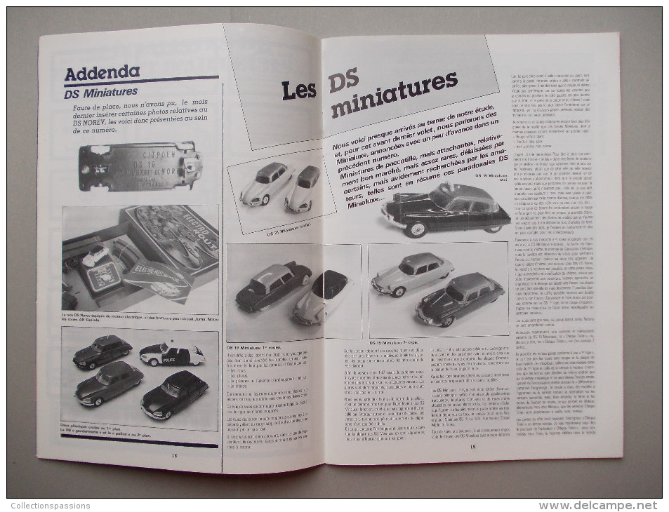 - MINIS. La Revue Des Collectionneurs De Miniatures. N°98 - GéGé, DS, GMC, Police Et Gendarmerie - - Revues