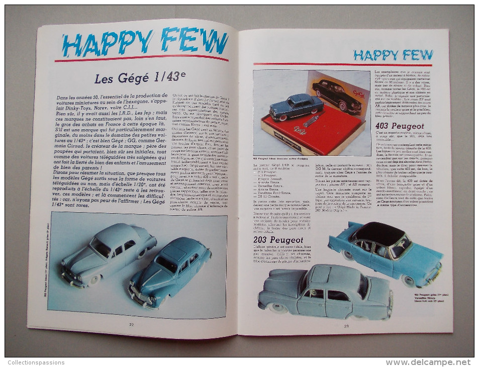 - MINIS. La Revue Des Collectionneurs De Miniatures. N°98 - GéGé, DS, GMC, Police Et Gendarmerie - - Magazines