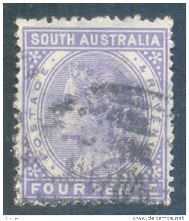 South Australia 1883. 4d Purple (p.15). SG 189. - Oblitérés