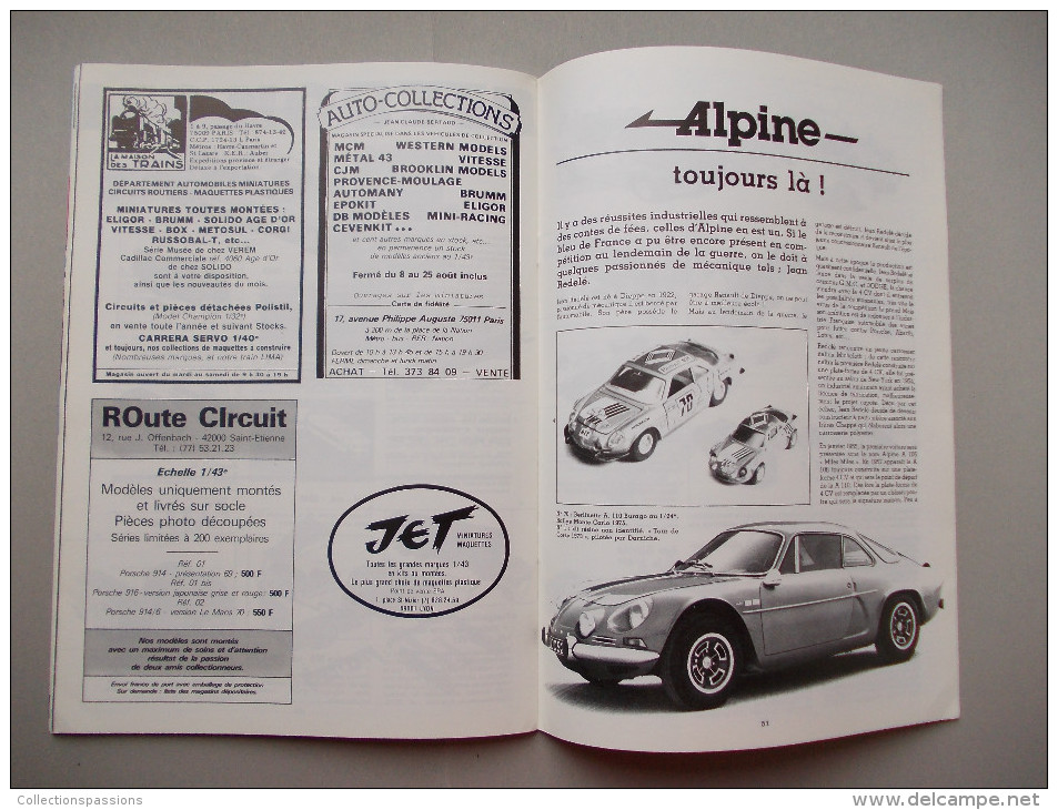 - MINIS. La Revue Des Collectionneurs De Miniatures. N°100 - Mini Cooper, J.R.D, Berliet T100, Ds, Alpine - - Riviste