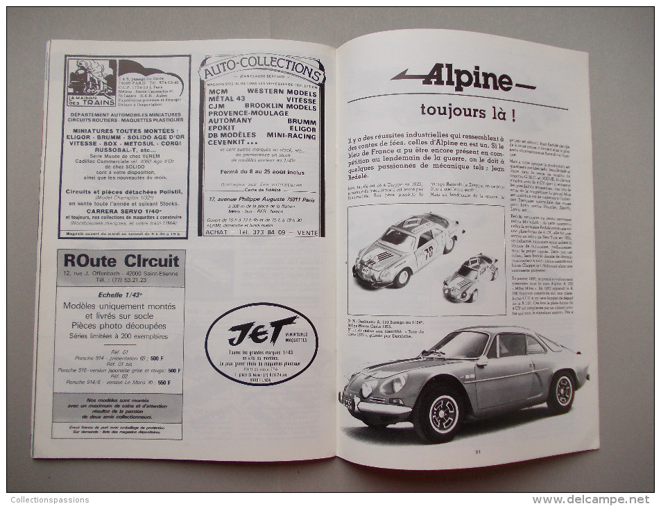 - MINIS. La Revue Des Collectionneurs De Miniatures. N°100 - Mini Cooper, J.R.D, Berliet T100, Ds, Alpine - - Zeitschriften