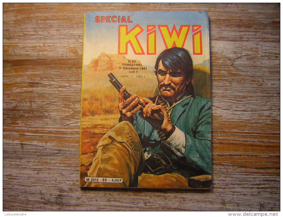 BD PETIT FORMANT  SPECIAL KIWI N° 89 5 DECEMBRE 1981 - Kiwi