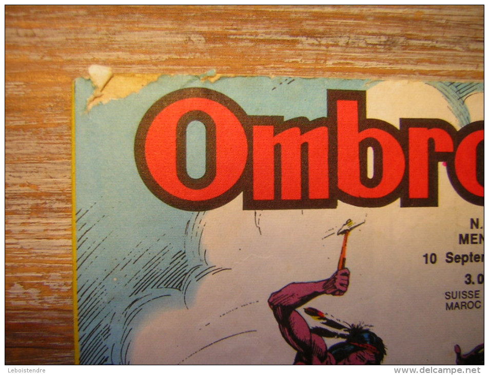 BD PETIT FORMANT OMBRAX N° 164 10 SEPTEMBRE 1979 - Ombrax