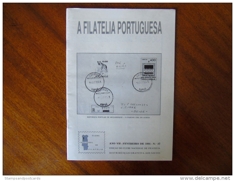 A Filatelia Portuguesa Fevereiro 1991 Portugal Moçambique PALOP Mozambique Inteiros Postais D Luis Stationery - Otros & Sin Clasificación