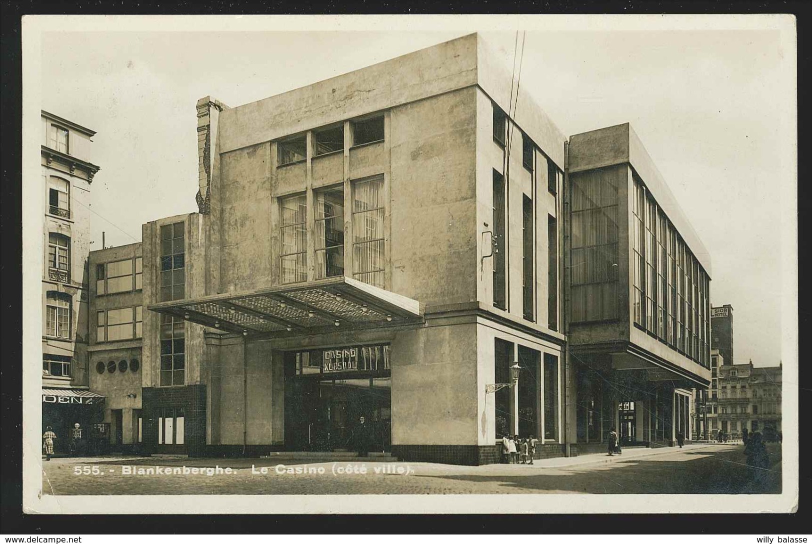 +++ CPA - BLANKENBERGE - BLANKENBERGHE - Photo Carte - Foto Kaart - Casino Côté Ville   // - Blankenberge