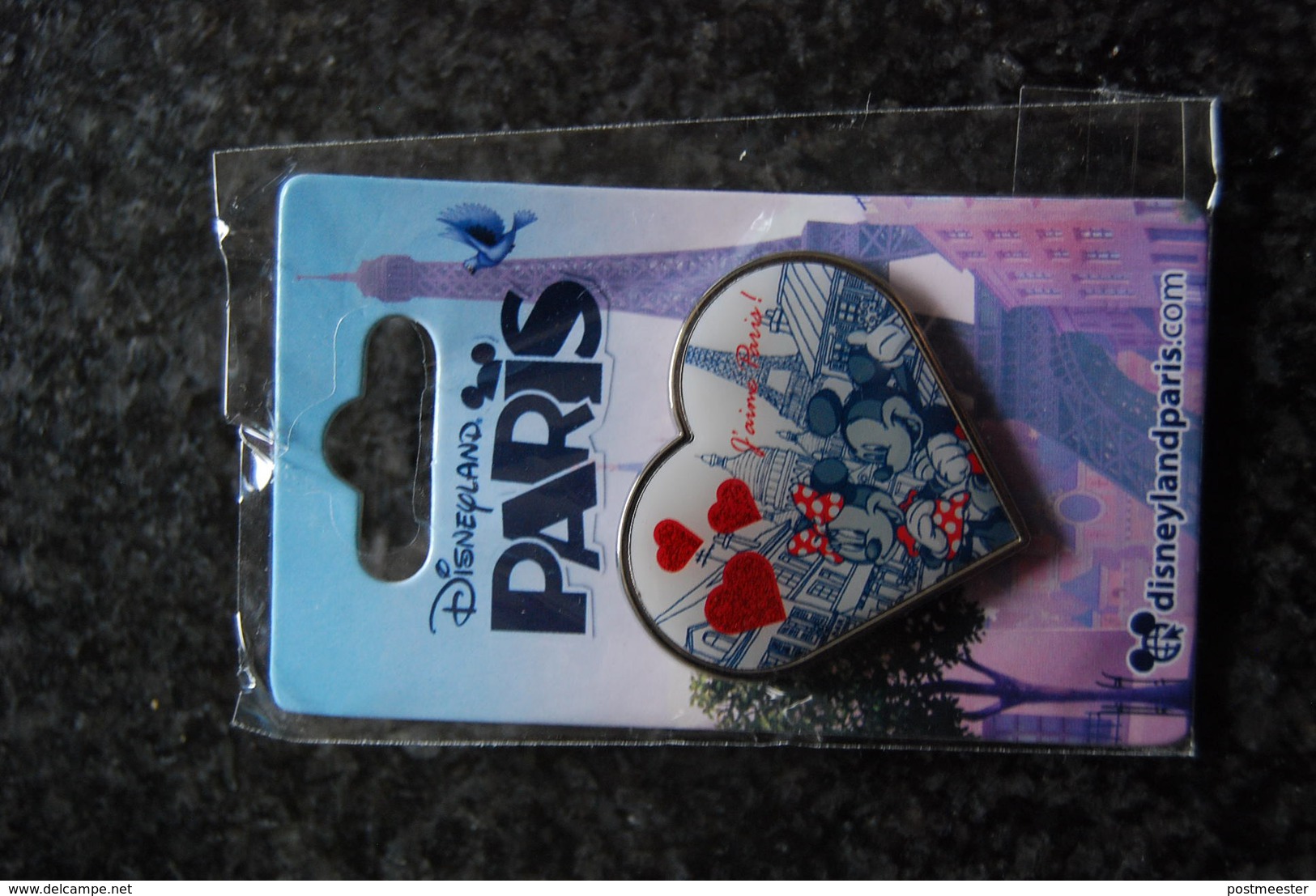 DLP - J'aime Paris Mickey Minnie Heart        Open Edition - Disney