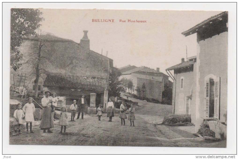 54 MEURTHE ET MOSELLE - BULLIGNY Rue Houdevaux - Other & Unclassified