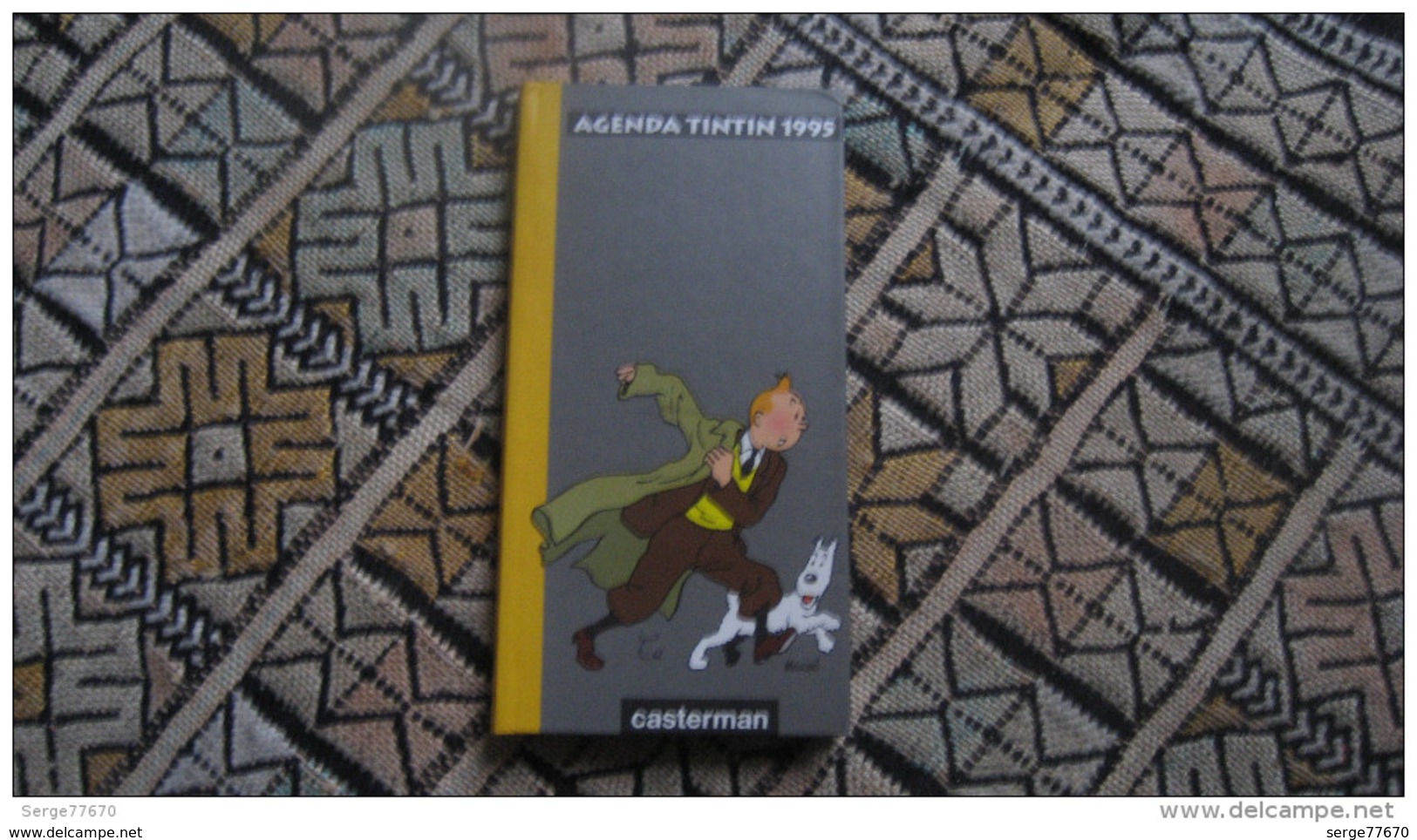 Agenda De Poche Tintin 1995 Hergé Haddock Casterman Milou Calendrier Moulinsart - Agendas & Calendarios