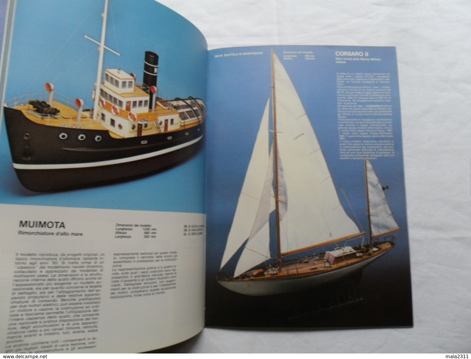 ANCIEN CATALOGUE  COREL 87-88  / MODELISMO NAVALE /  ITALIEN / 60 Pages - Other & Unclassified