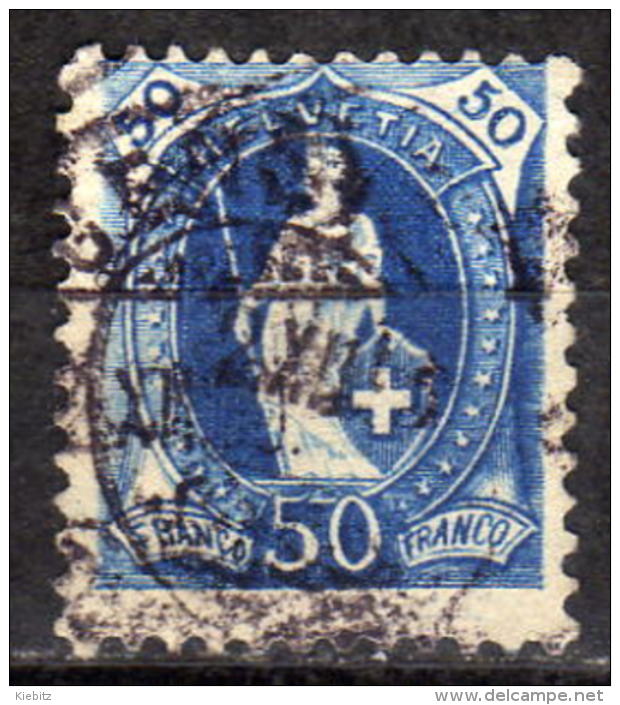 SCHWEIZ 1882 - MiNr: 62 A   Used - Gebraucht