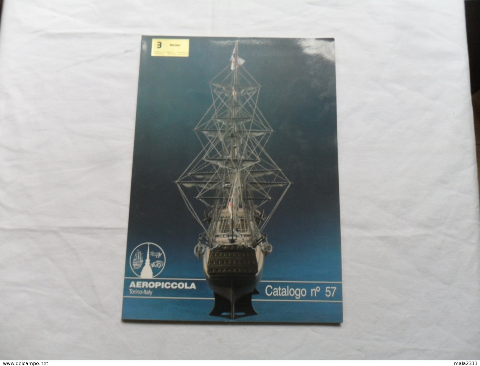 ANCIEN CATALOGUE  AEROPICCOLA N° 57   / MODELISMO NAVALE /  ITALIEN / 104 Pages - Other & Unclassified