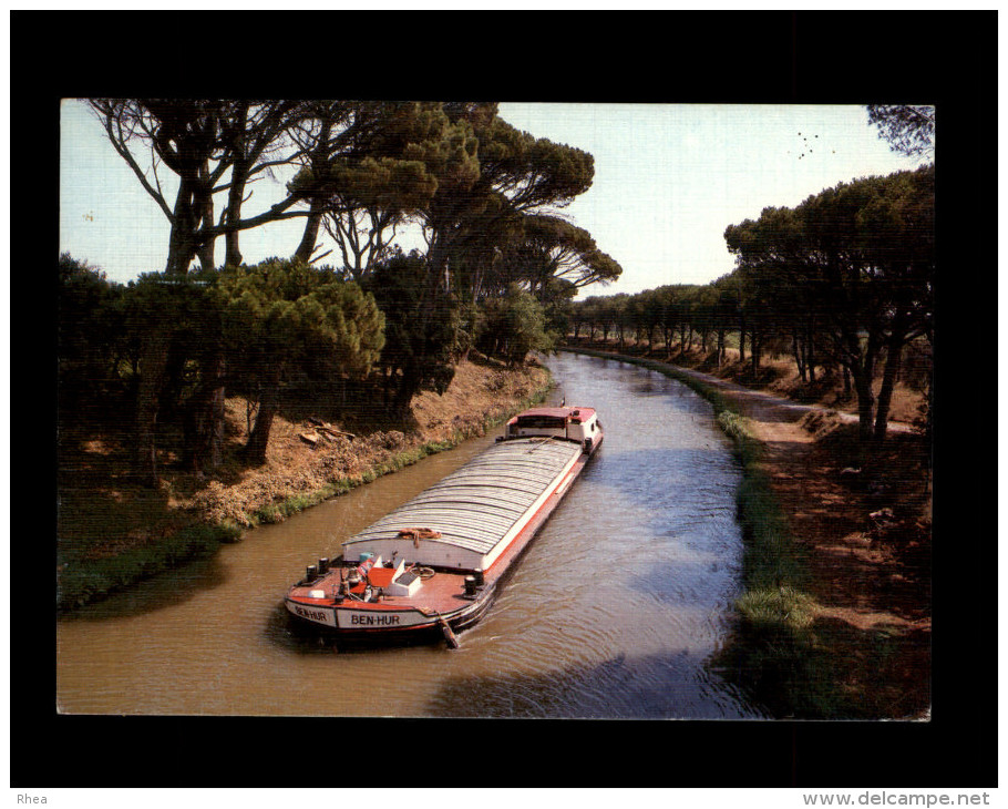 34 - LE CANAL DU MIDI - Péniche - Autres & Non Classés