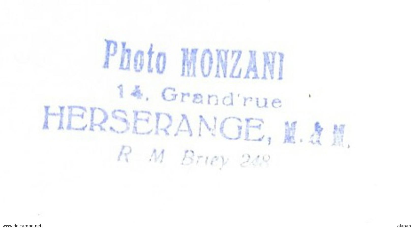 HERSERANGE A L'Arrière Du Comptoir De La Poste (Monzani) Meurthe & Moselle (54) - Orte