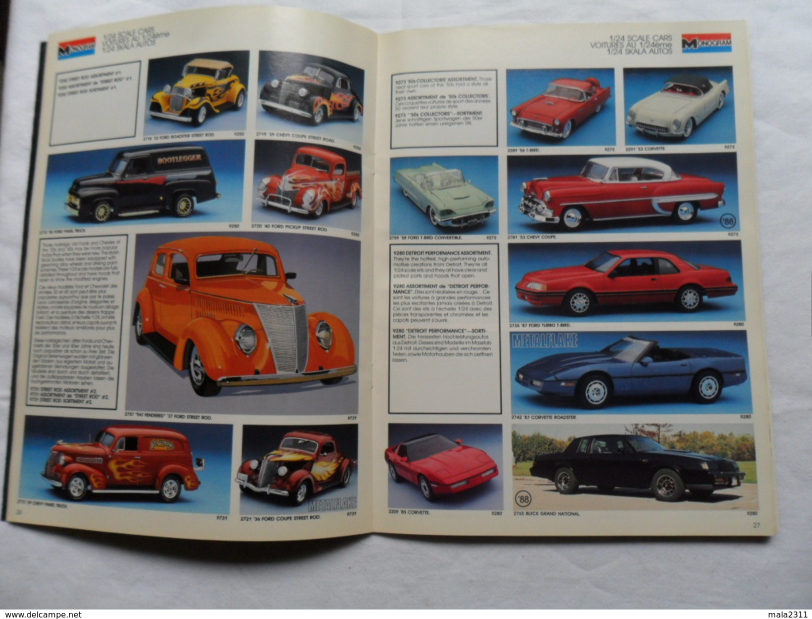 ANCIEN CATALOGUE  MONOGRAM MODELS 1988   / ANGLAIS /  46 Pages - Other & Unclassified