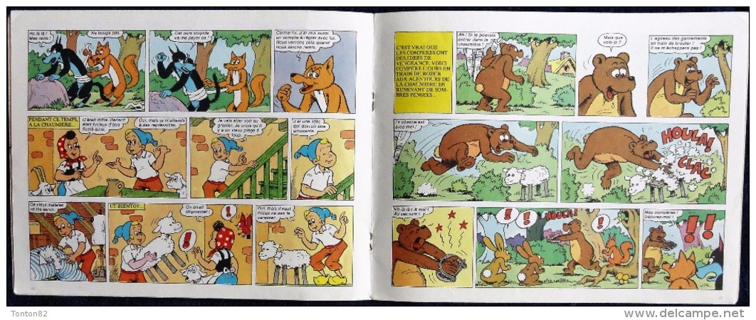 Sylvain Et Sylvette - N° 52 -  " Pauvre Compère Renard  " - Éditions Fleurus - ( 1972 ) . - Sylvain Et Sylvette