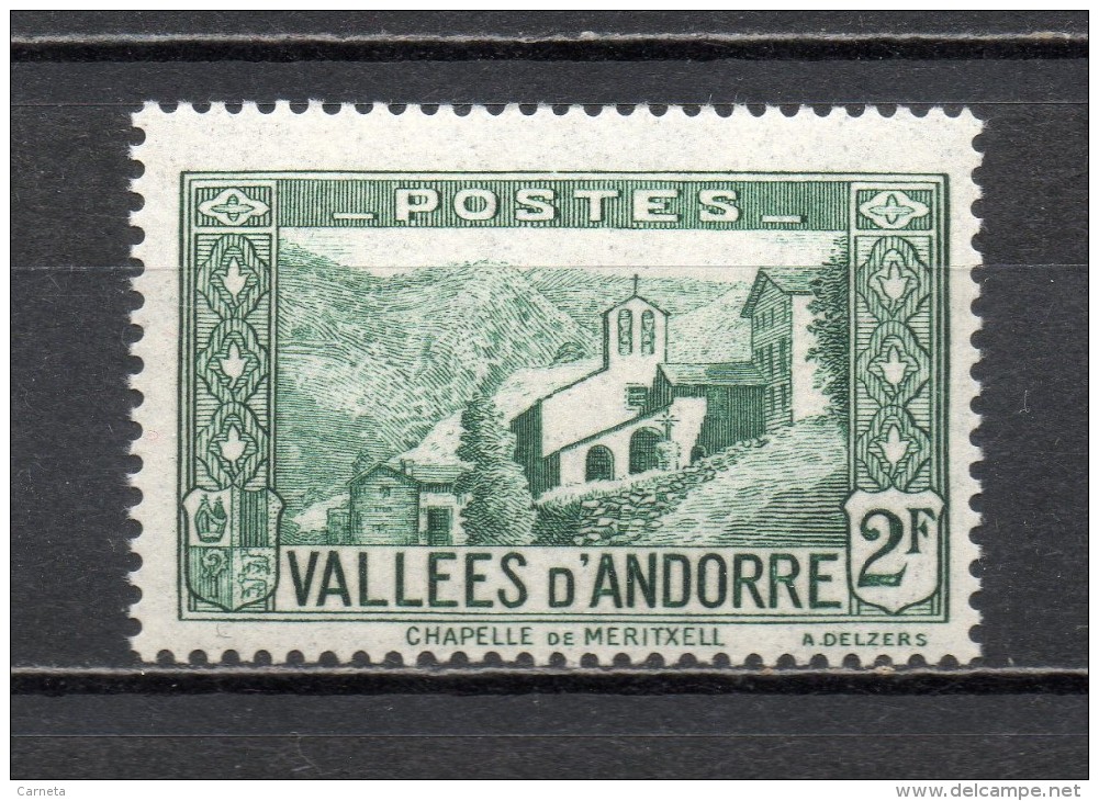 ANDORRE N° 82 NEUF SANS CHARNIERE COTE 1.00€    PAYSAGE  CHAPELLE - Unused Stamps