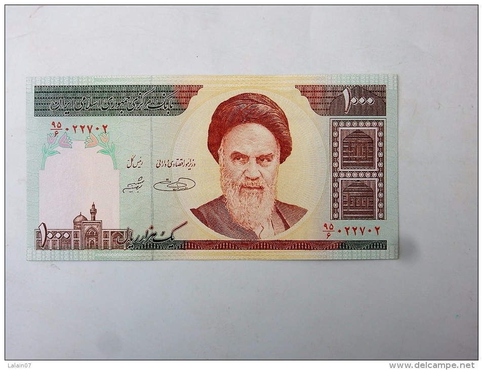 IRAN : Billet De 1000 Rials, - Etat Neuf - Iran