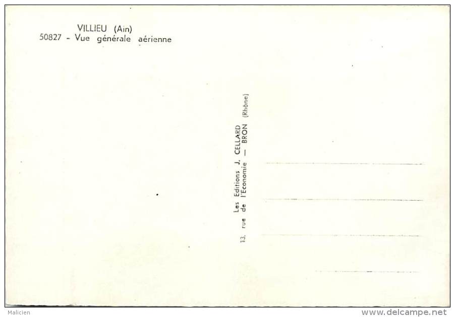 - Grands Formats -ref-R667- Ain - Villieu - Vue Generale Aerienne - Carte Bon Etat - - Non Classés