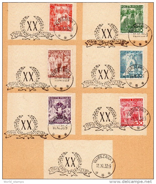 POLOGNE 1938 O - Covers & Documents