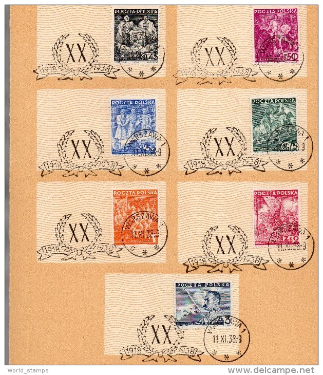 POLOGNE 1938 O - Covers & Documents