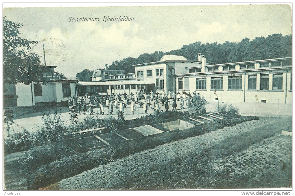 Allemagne Cpa Rheinfelden Sanatorium 1911 - Rheinfelden