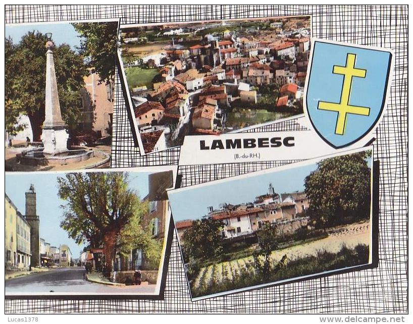 13 / LAMBESC / MULTIVUES / CPSM - Lambesc