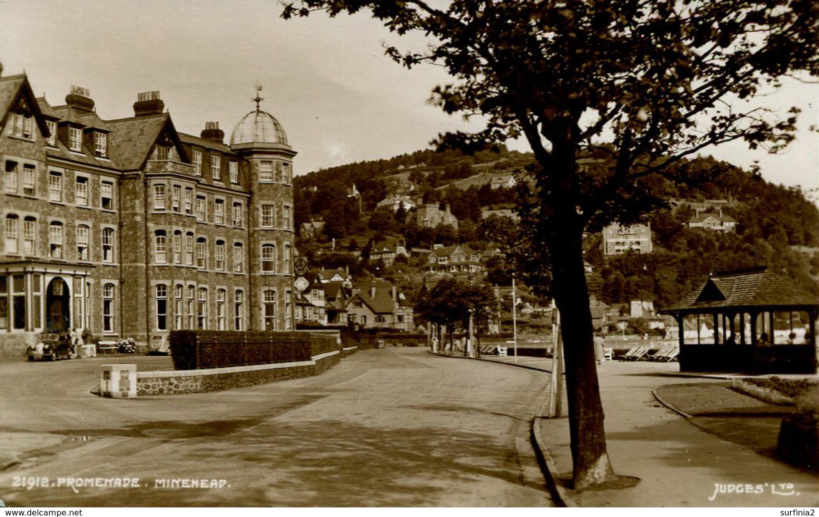 SOMERSET -  MINEHEAD - PROMENADE RP Som491 - Minehead