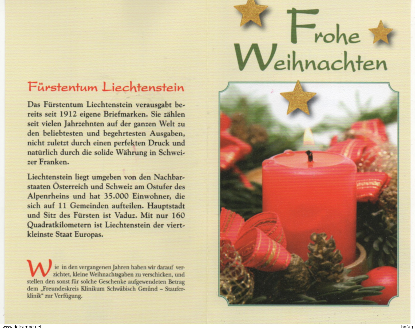 Grußkarte Firma Sieger 2008 Mit Weinhachtsmarke 85 Rp; Erstagsstempel; Greeting Card With Christmas Stamp ; FDC - Brieven En Documenten