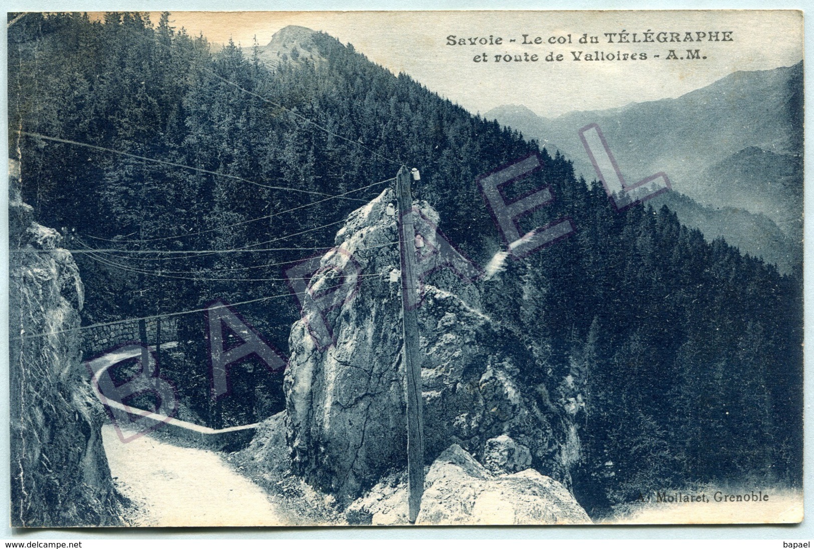 Le Col Du Télégraphe Et Route De Valloires (73) - Sonstige & Ohne Zuordnung