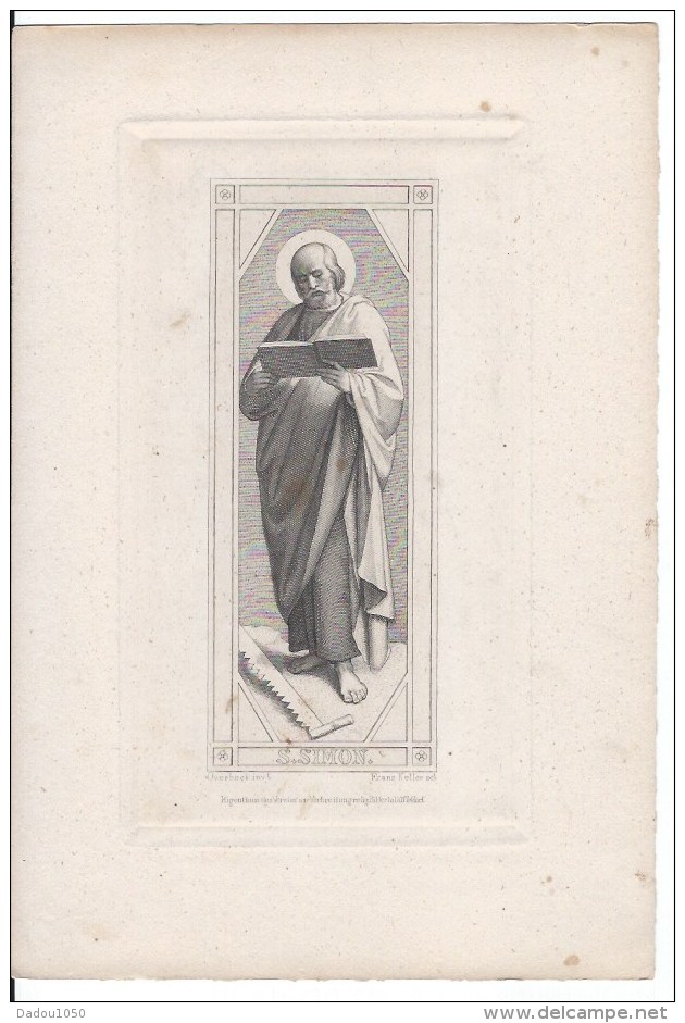 Religion, ST Simon - Lithographies