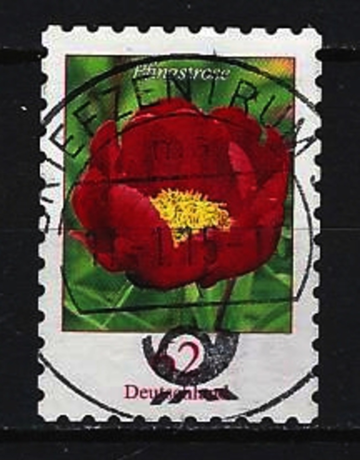 BUND Mi-Nr. 3121 Blumen Pfingstrose (Paeonia Sp.) Gestempelt (7) - Used Stamps