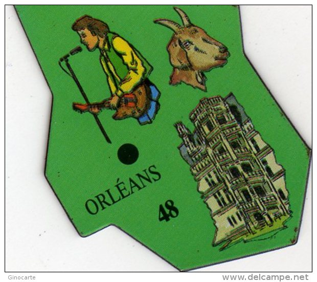 Magnets Magnet Le Gaulois Ville Europe 48 Orleans - Toerisme