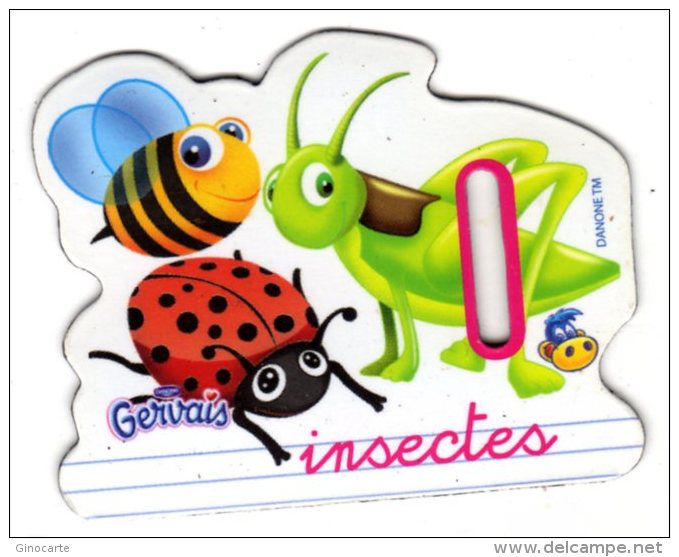 Magnets Magnet Alphabet Gervais I Insectes - Buchstaben Und Zahlen