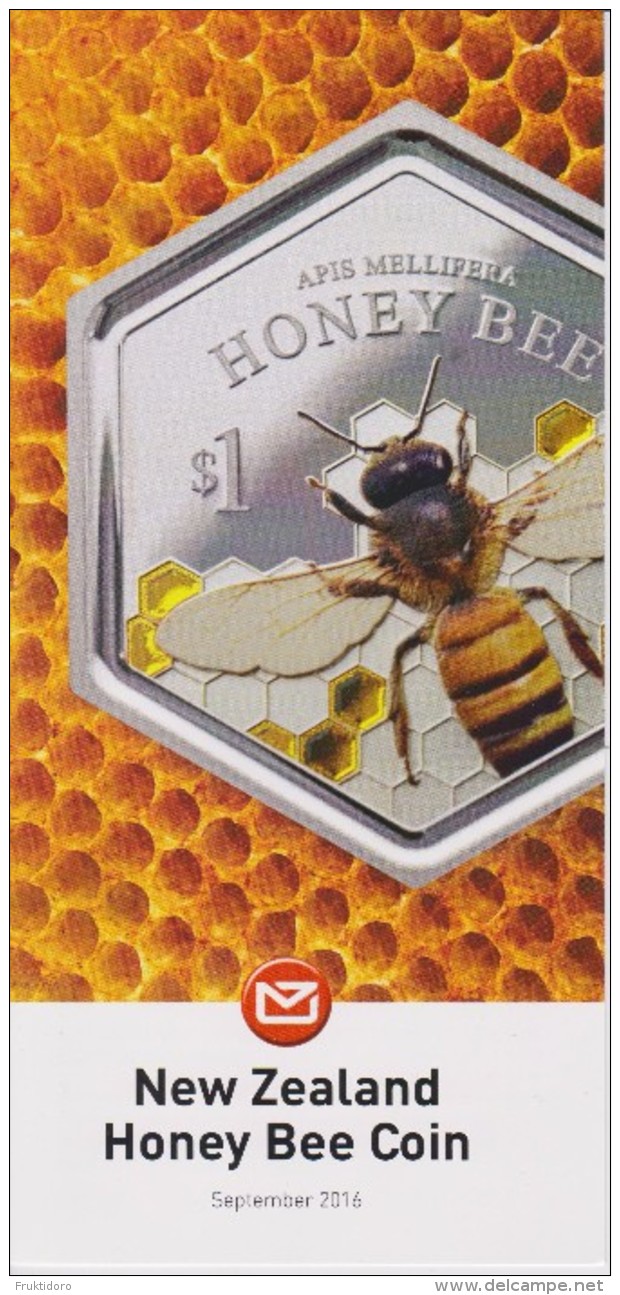 New Zealand 2016 Brochure About Honey Bee Coin - Andere - Oceanië