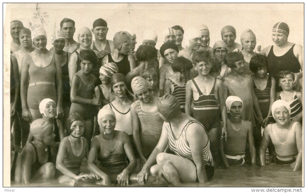 BAIGNEUR(CARTE PHOTO) - Natation