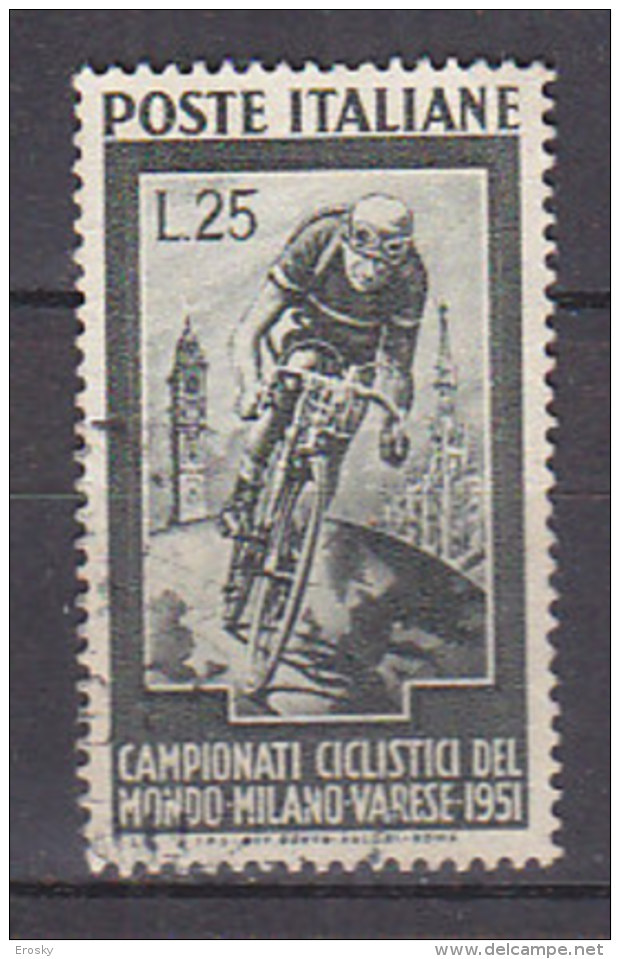 PGL DA504 - ITALIA REPUBBLICA SASSONE N°669 - 1946-60: Gebraucht