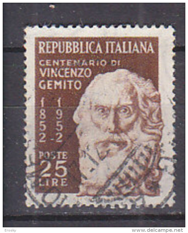 Y3453 - ITALIA Ss N°704 - ITALIE Yv N°641 - 1946-60: Usati