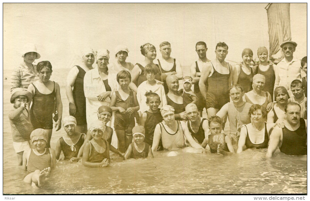 BAIGNEUR(CARTE PHOTO) - Natation