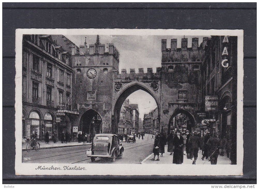 Allemagne - Empire - Carte Postale Militaire De 1941 - Feldpost - Avec Censure - Oblitération München - Croix Gammée - Briefe U. Dokumente