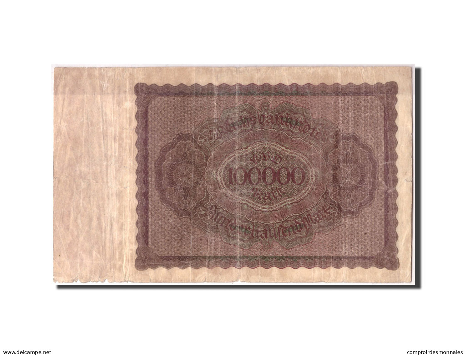 Billet, Allemagne, 100,000 Mark, 1923, 1923-02-01, KM:83a, B - 100000 Mark