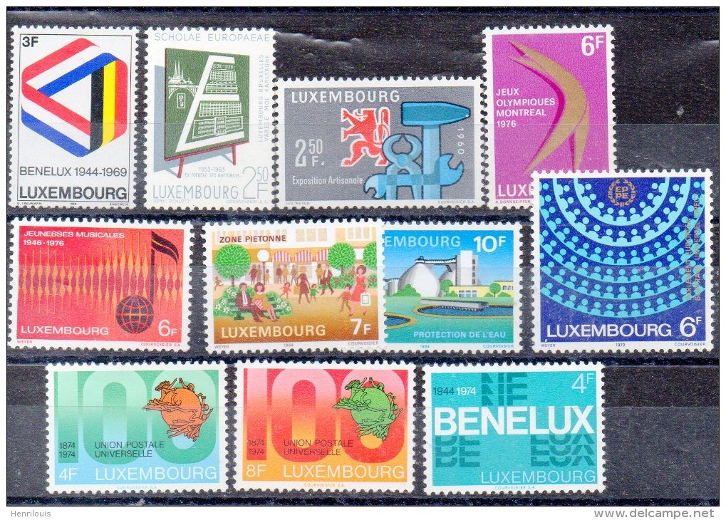 LUXEMBOURG  Timbres Neufs ** Vers 1970   ( Ref 4079  ) - Ungebraucht