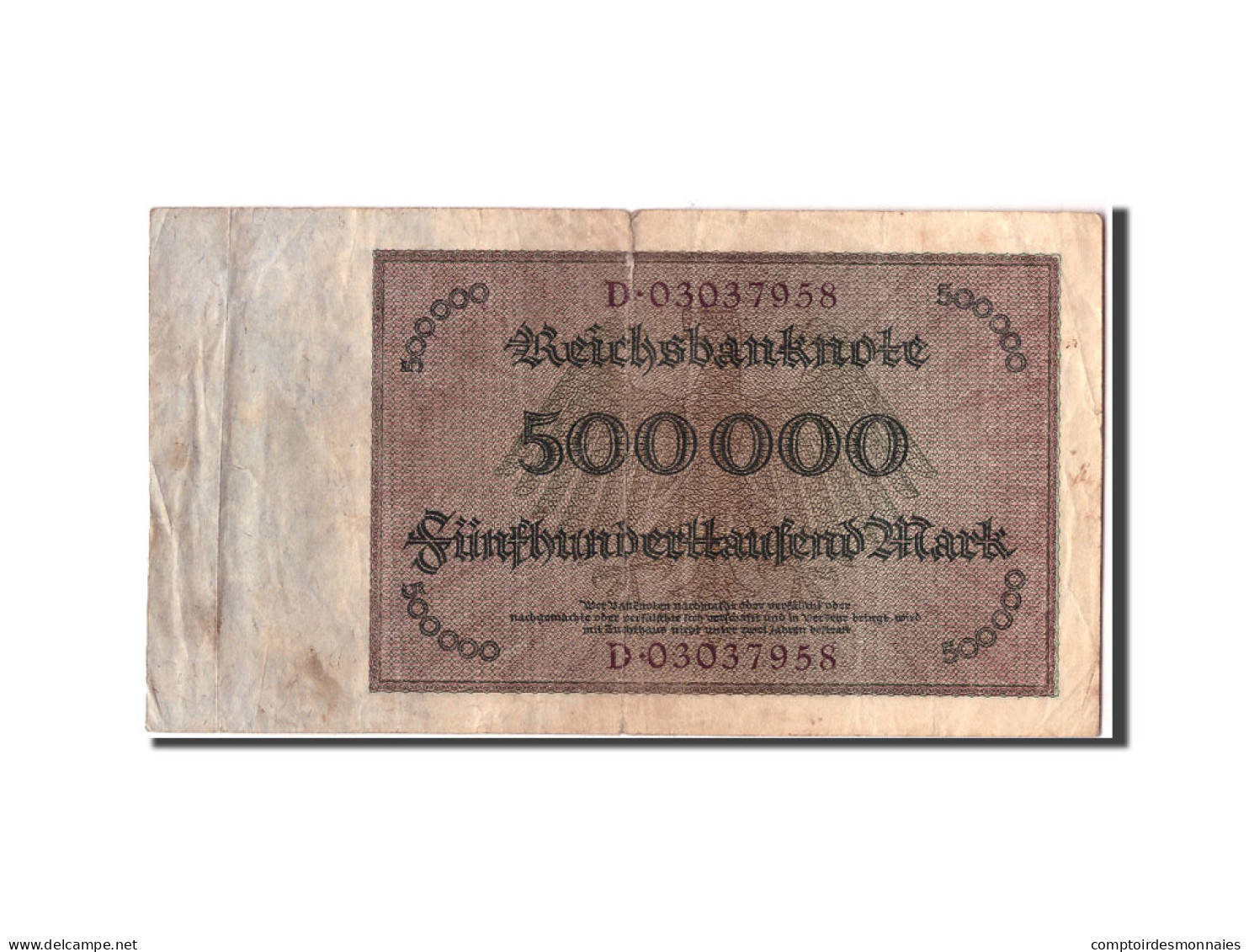 Billet, Allemagne, 500,000 Mark, 1923, 1923-05-01, KM:88a, B - 500000 Mark