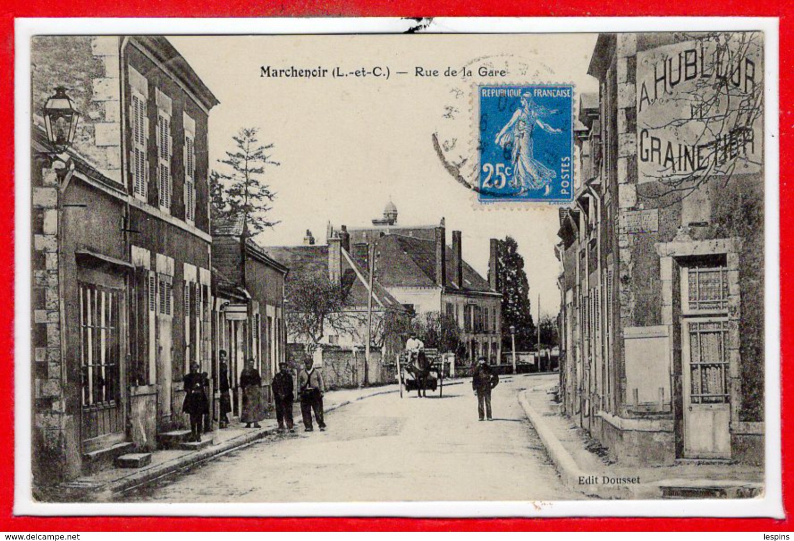 41 - MARCHENOIR --  La Rue De La Gare - Marchenoir